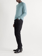 TOM FORD - Cashmere and Silk-Blend Sweater - Blue