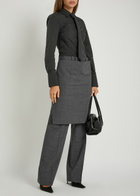 Bettter Cascade Cotton Poplin Shirt and tie set Grey