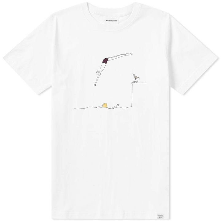 Photo: Norse Projects x Daniel Frost Jump Tee White