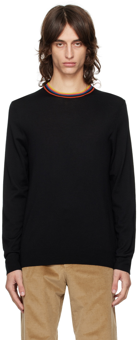 Paul Smith Black Crewneck Sweater