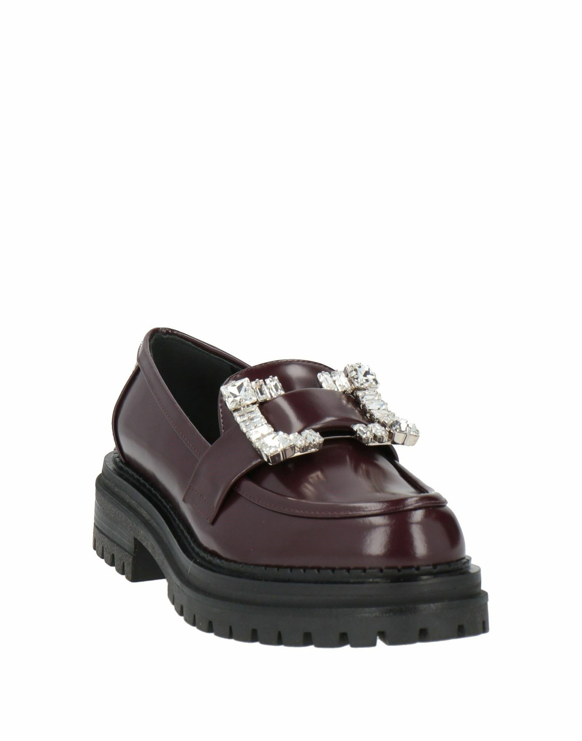 Sergio Rossi Womens Loafers Burgundy