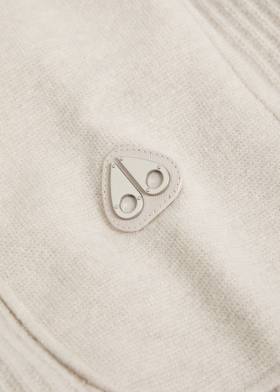Moose Knuckles Colson Hooded Wool Jumper Beige