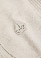 Moose Knuckles Colson Hooded Wool Jumper Beige
