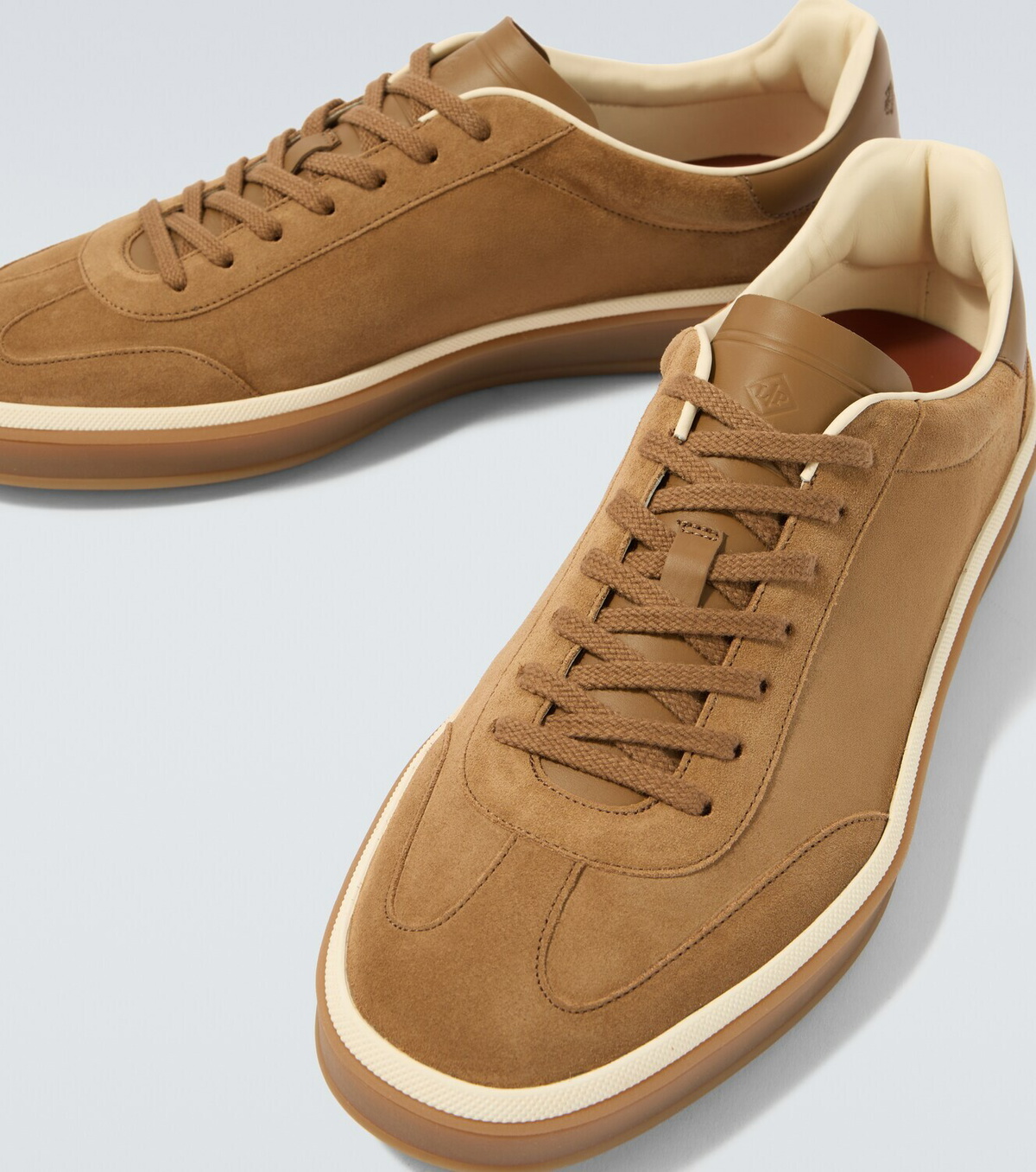 Loro Piana Tennis Walk suede sneakers