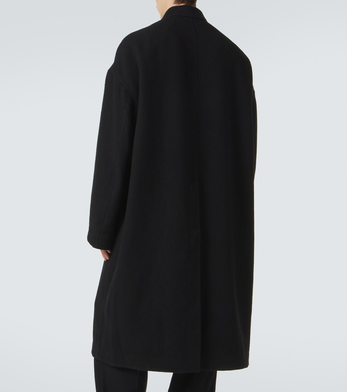 Rick Owens Brad virgin wool coat