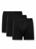 Calvin Klein Underwear - Three-Pack Stretch Lyocell-Blend Boxer Briefs - Black