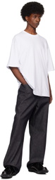 Lownn White Signature Crewneck T-shirt