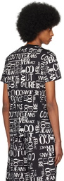 Versace Jeans Couture Black Doodle T-Shirt