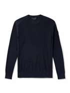 Canada Goose - Dartmouth CORDURA®-Panelled Merino Wool Sweater - Blue