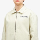 Palmes Men's Tower Zip Jacket in Off-White