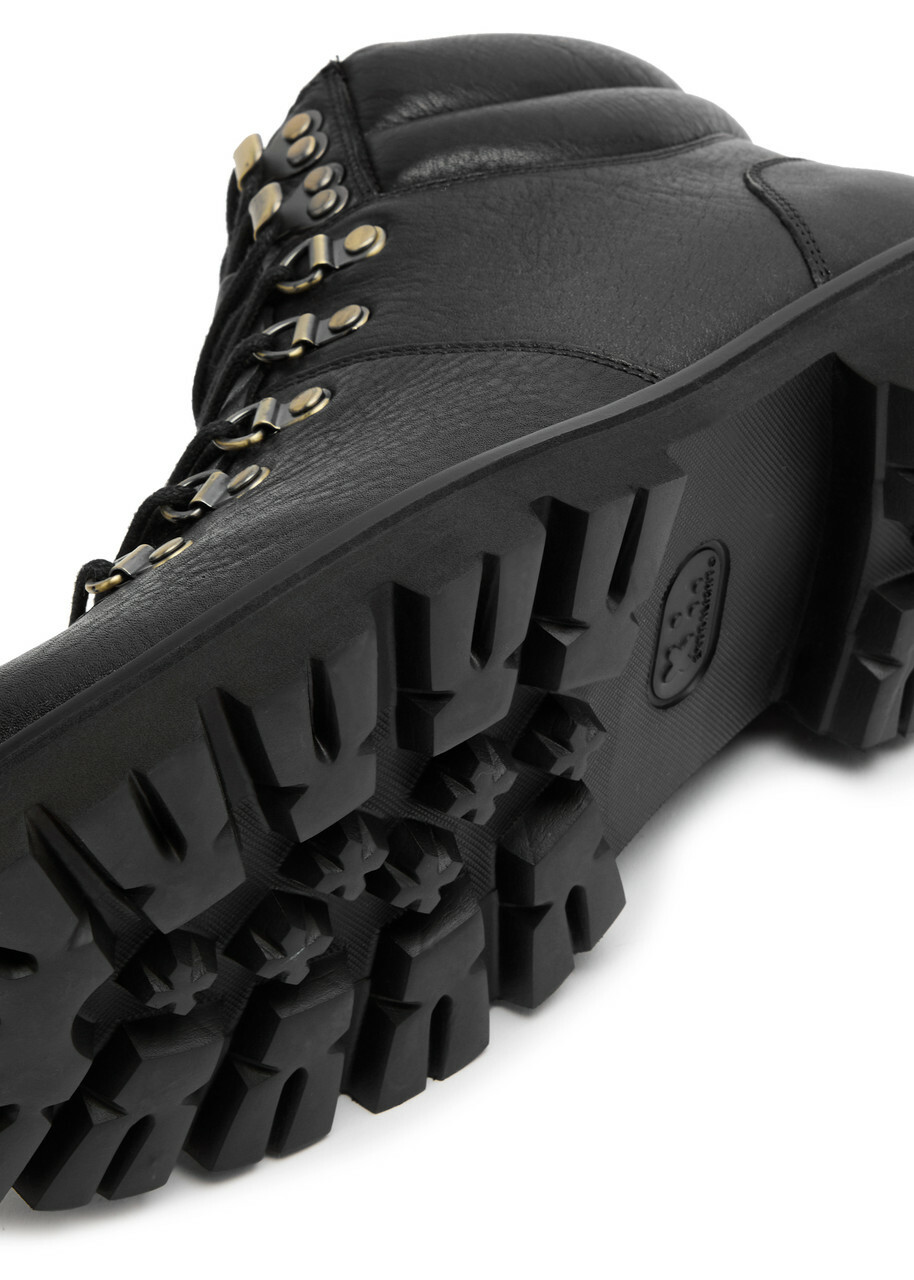 Oliver Sweeney Helford Leather Hiking Boots Black