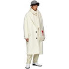 AMI Alexandre Mattiussi Off-White Oversized Coat
