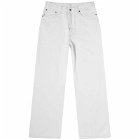 Sunflower Men's Wide Twist Jean in Vintage White