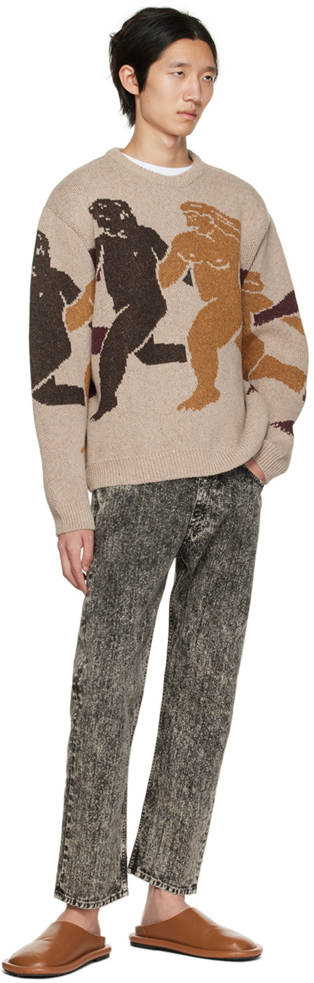 Carne Bollente Beige In-Depends Day Sweater