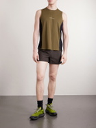 Portal - Range Light Polartec Polartec® Running Tank Top - Green