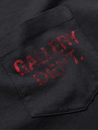 Gallery Dept. - Logo-Print Cotton-Jersey T-Shirt - Black