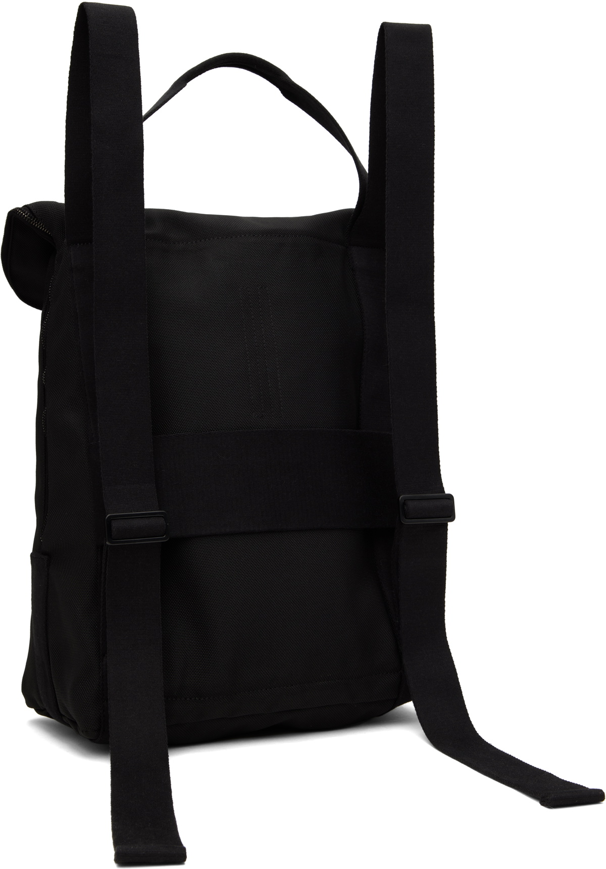 Rick Owens Black Hollywood Cargo Backpack