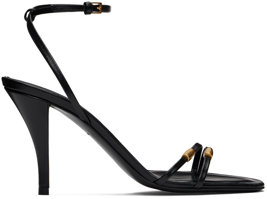 The Row Black Cleo Bijoux Sandals The Row
