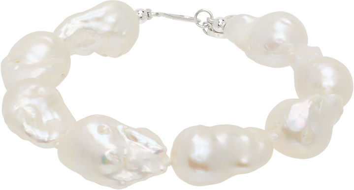 Photo: Gohar World White Host Baroque Pearl Bracelet