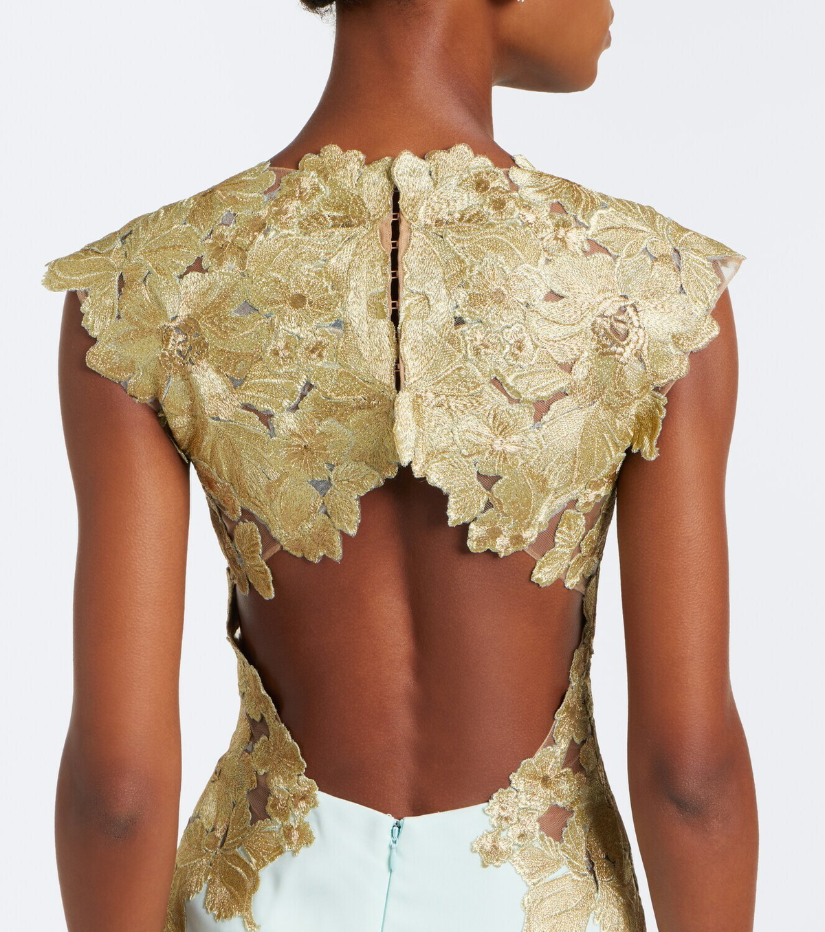 Costarellos Embroidered gown