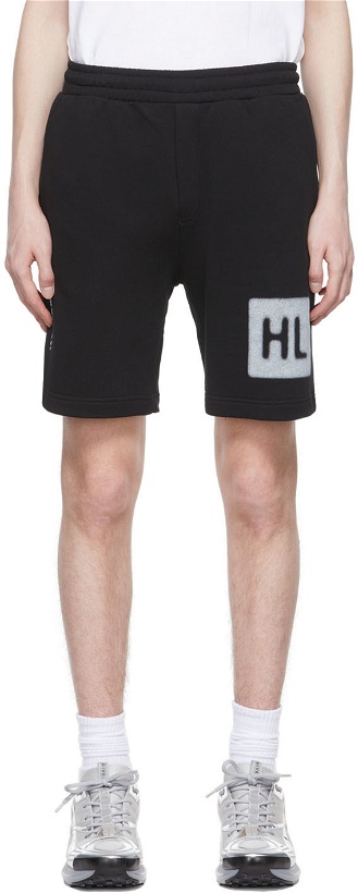 Photo: Helmut Lang Black Cotton Shorts