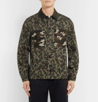 PS by Paul Smith - Camouflage-Print Cotton Shirt Jacket - Men - Green
