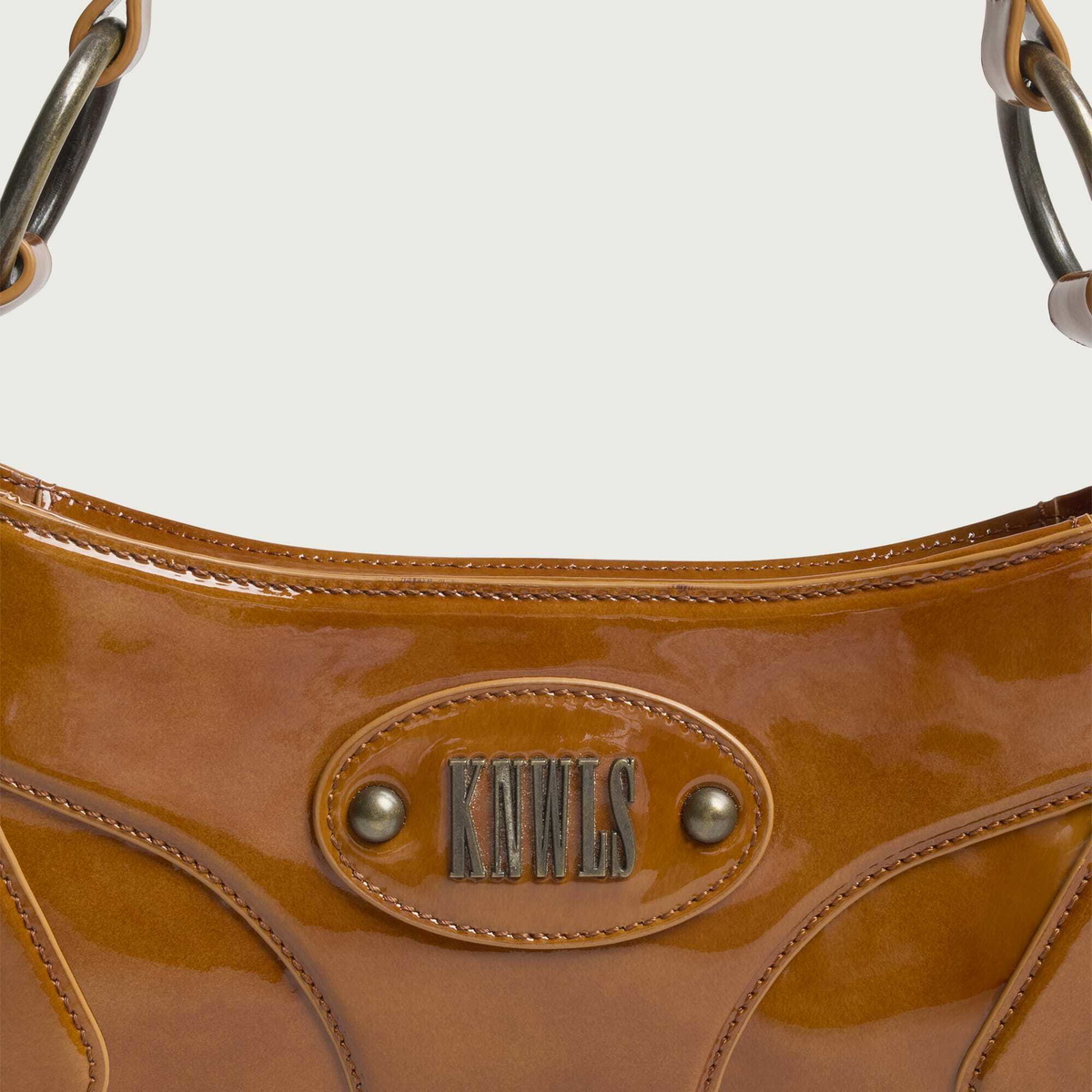 KNWLS Women's RAZR BAG in Rust