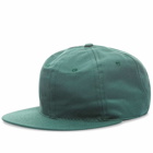 Ebbets Field Flannels Unlettered Cotton Cap in Forest Green