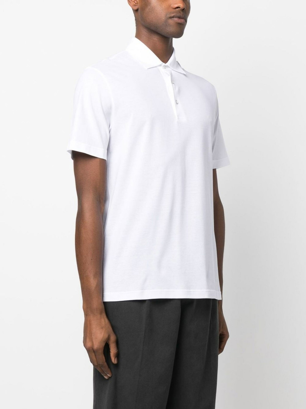Herno Man Polo Shirt in White