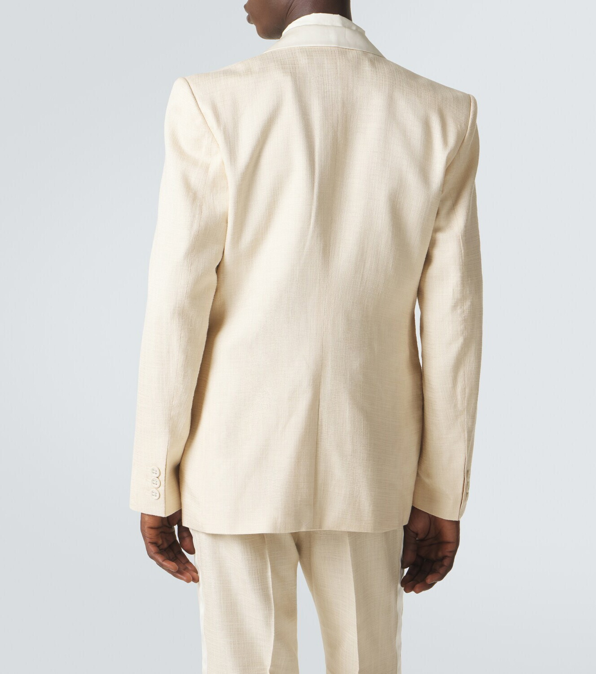 Wales Bonner Alto satin-trimmed blazer
