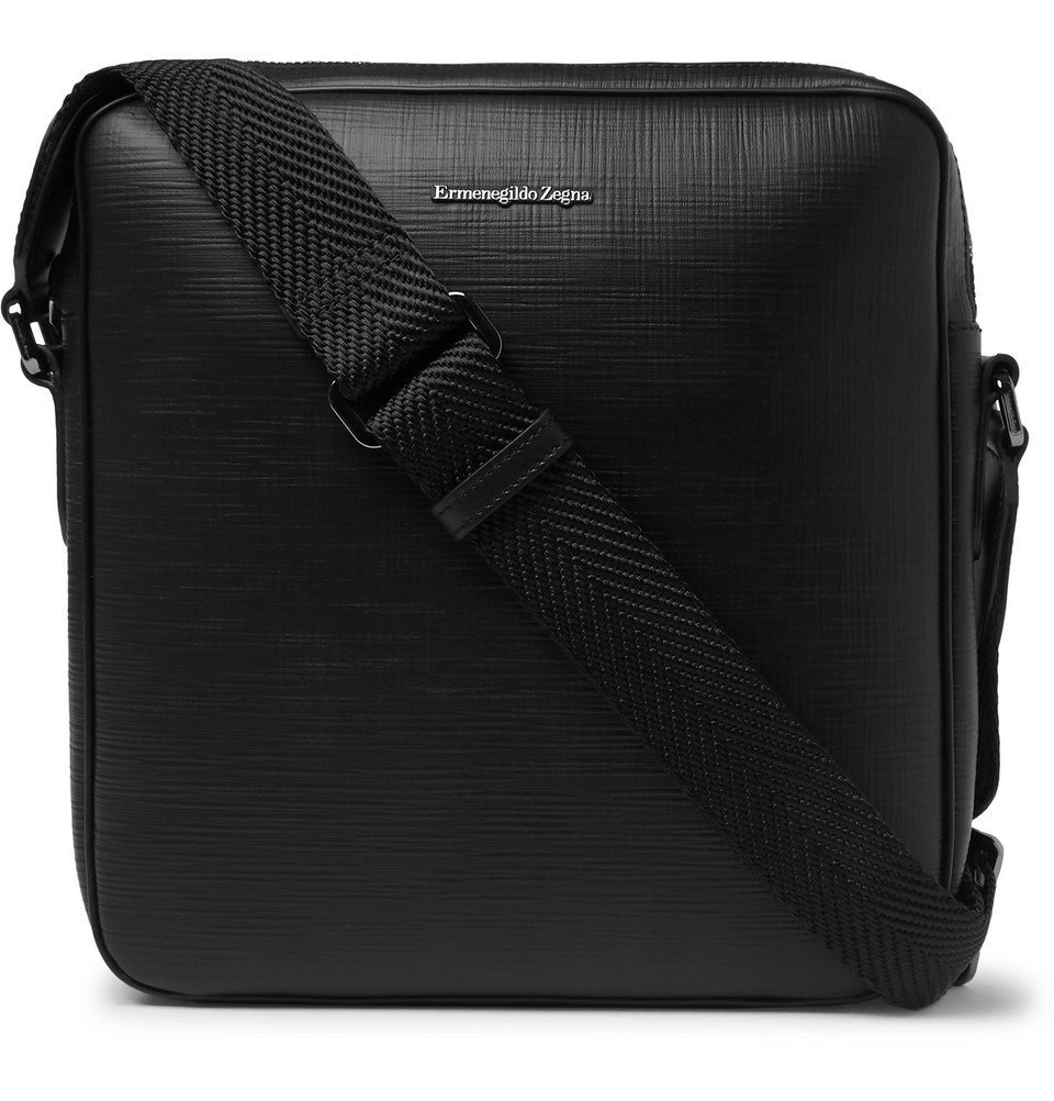 Ermenegildo Zegna - Cross-Grain Leather Briefcase - Black Ermenegildo Zegna