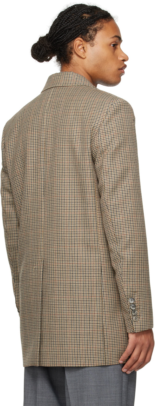 AMI Alexandre Mattiussi Brown Oversized Blazer