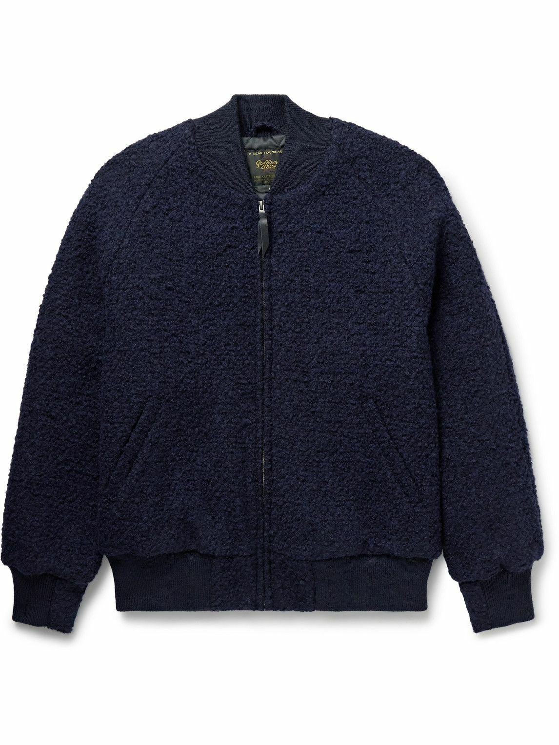 Golden Bear - The Jenner Padded Wool-Blend Bouclé Bomber Jacket