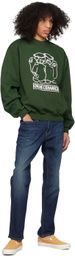 Online Ceramics Green Cherubs Sweatshirt