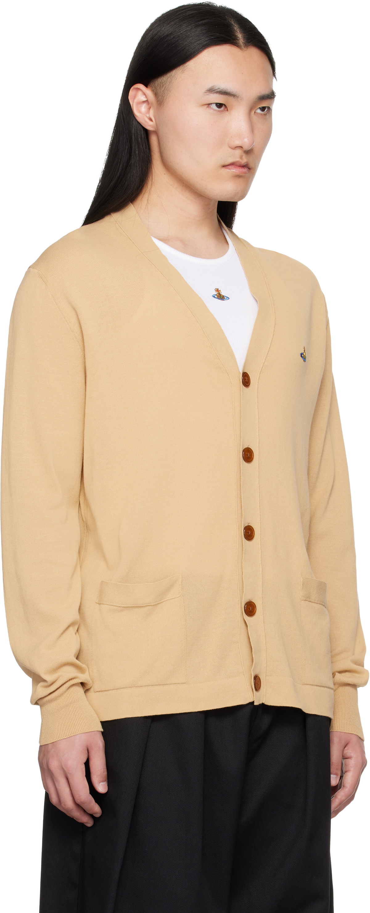 Vivienne Westwood Beige Alex Cardigan