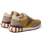 visvim - Attica Suede-Trimmed Nylon Sneakers - Yellow