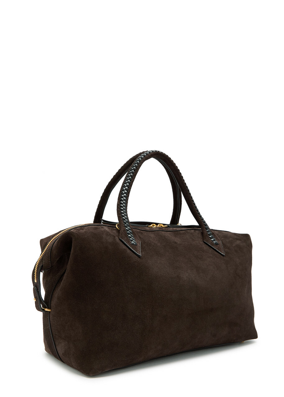 Metier Vérité City Suede Tote bag - Chocolate - One Size