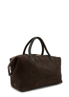Metier Vérité City Suede Tote bag - Chocolate - One Size
