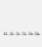 Fornasetti Astronomici set of 6 teacups and saucers