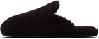 Tekla Purple Home Slippers
