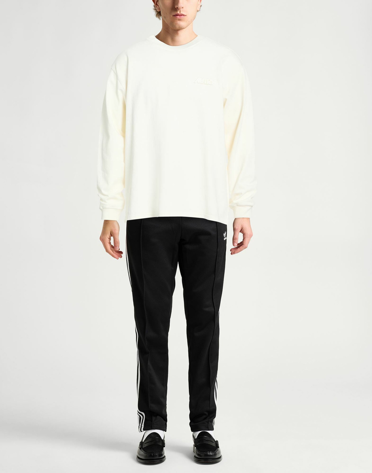Autry Mens Sweatshirt in Ivory