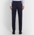 TOM FORD - Slim-Fit Super 120s Wool Suit Trousers - Blue