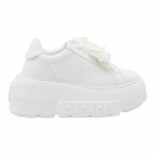 Casadei White Leather Nexus Sneakers