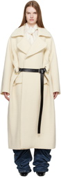 Jean Paul Gaultier Off-White 'The Long Gaultier' Coat
