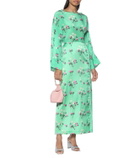BERNADETTE Gemma floral silk top