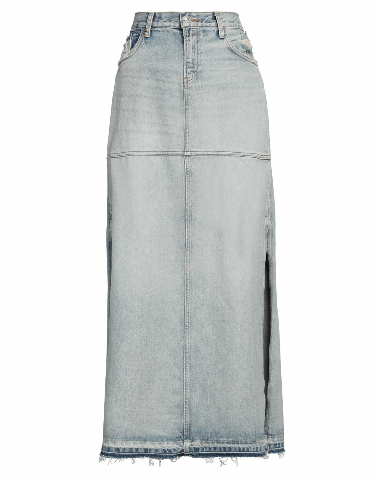 Re/done Womens Denim skirt in Blue