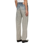 Diesel Blue Relaxed Regular Waist 1980 D-Eeper Jeans