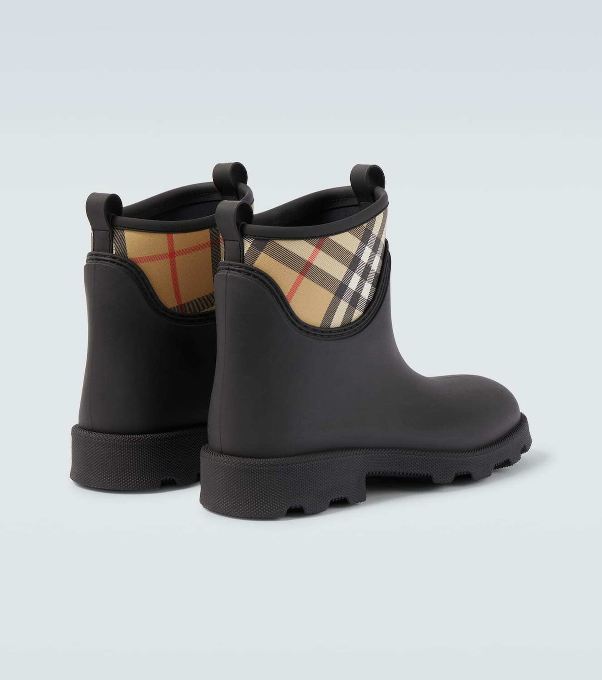 Burberry Burberry Check rain boots