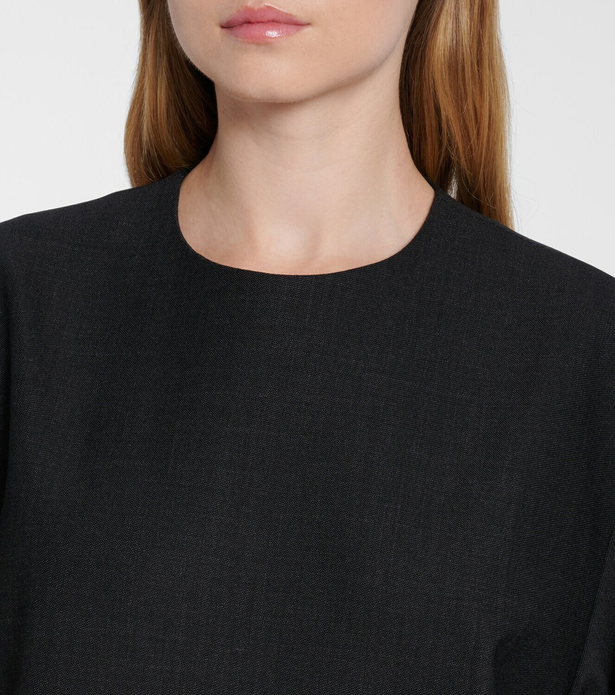 Plan C Sequined wool-blend minidress