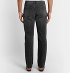 Balenciaga - Washed-Denim Jeans - Gray